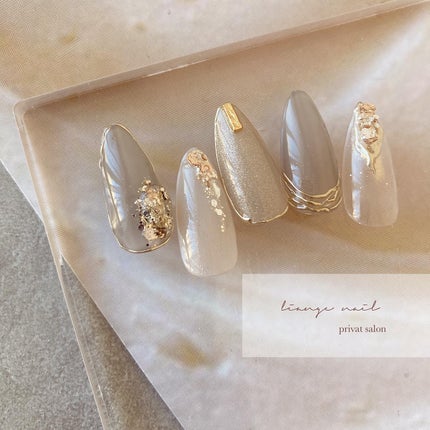 #リアンジェネイル,#柏ネイル,#ネイル,#ニュアンスネイル,#大人ニュアンスネイル,#秋ネイル,#冬ネイル,#ミラーネイル,#グリッターネイル,#クリスマスネイルのネイルデザイン