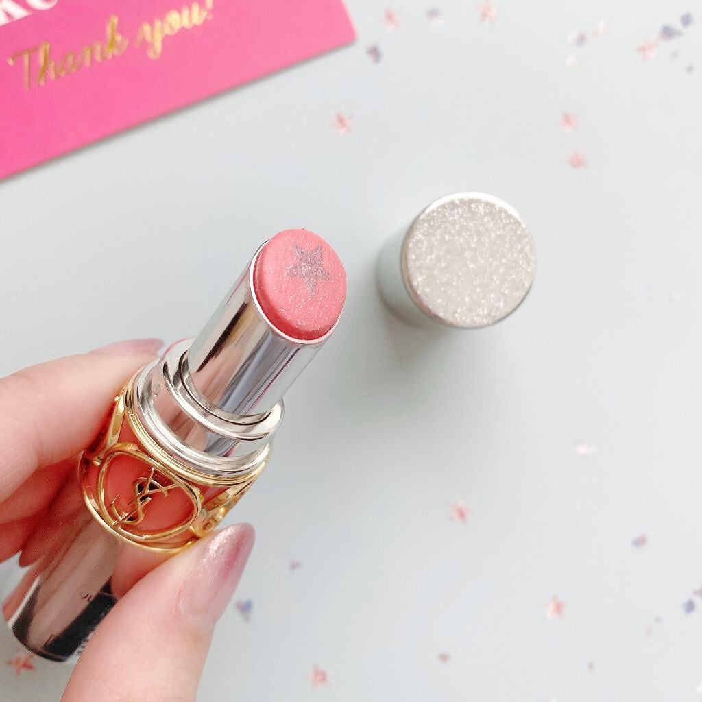 ルージュ ヴォリュプテ ロックシャイン/YVES SAINT LAURENT BEAUTE/口紅を使ったクチコミ(2枚目)