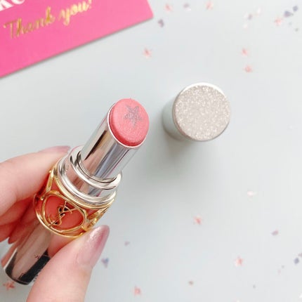 ルージュ ヴォリュプテ ロックシャイン N°3 ピンク フロウ/YVES SAINT LAURENT BEAUTE/口紅の画像