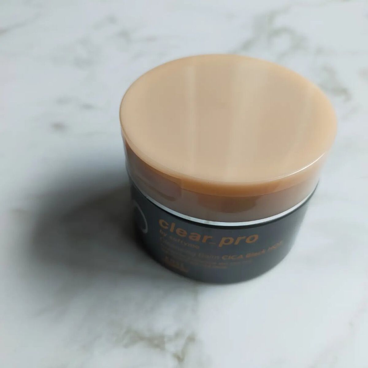 ソフティモ クリアプロ クレンジングバーム CICAブラック ホット/ソフティモ/クレンジングバームを使ったクチコミ（2枚目）