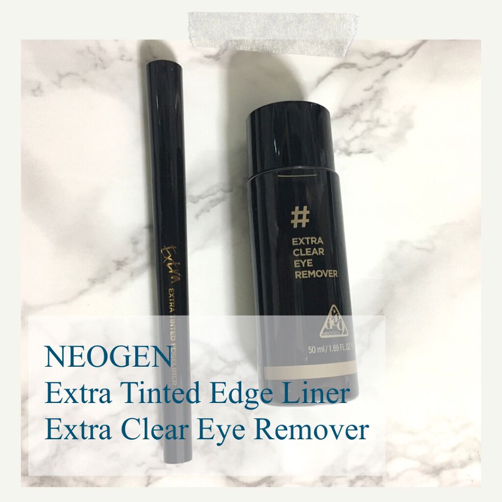 EXTRA TINTED EDGE LINER/NEOGEN/リキッドアイライナーを使ったクチコミ（1枚目）