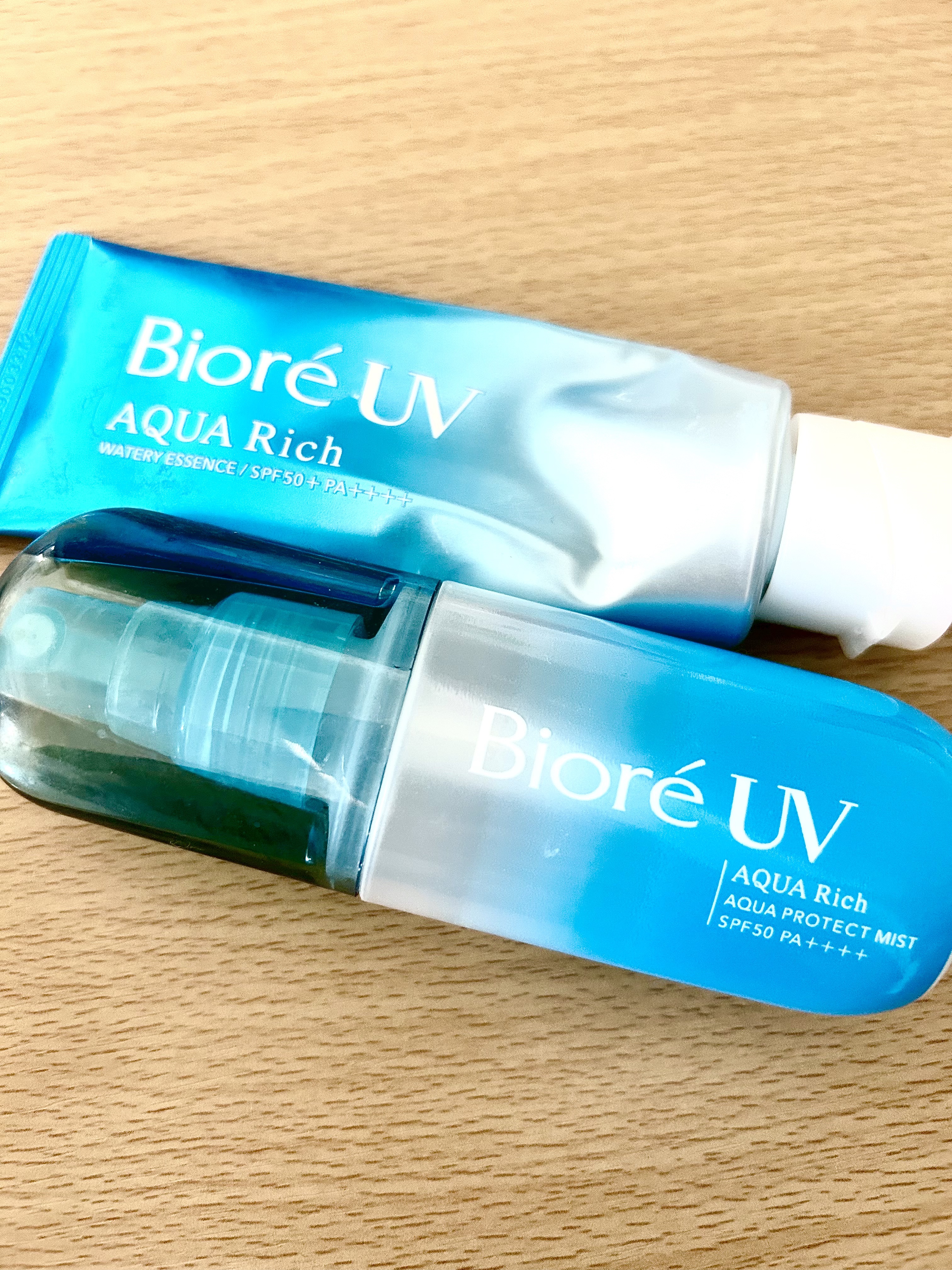 ビオレUV アクアリッチ ウォータリーエッセンス/ビオレ/日焼け止めローションを使ったクチコミ（3枚目）