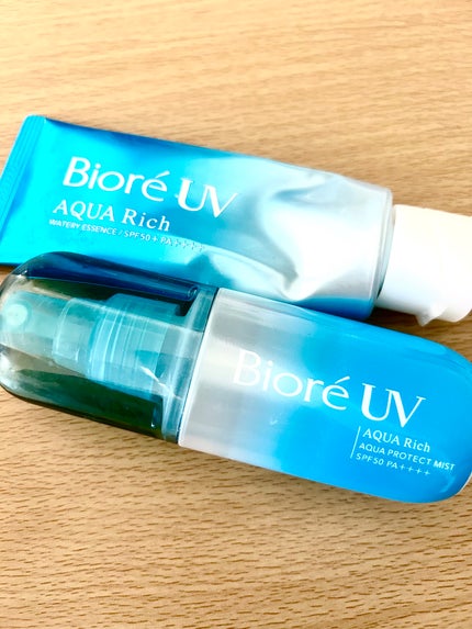 ビオレUV アクアリッチ アクアプロテクトミスト/ビオレ/日焼け止めミスト・スプレーを使ったクチコミ(3枚目)