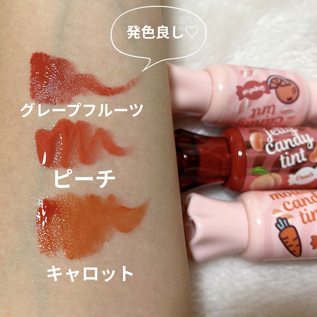 ムース キャンディー ティント/the SAEM/リップティントを使ったクチコミ（2枚目）