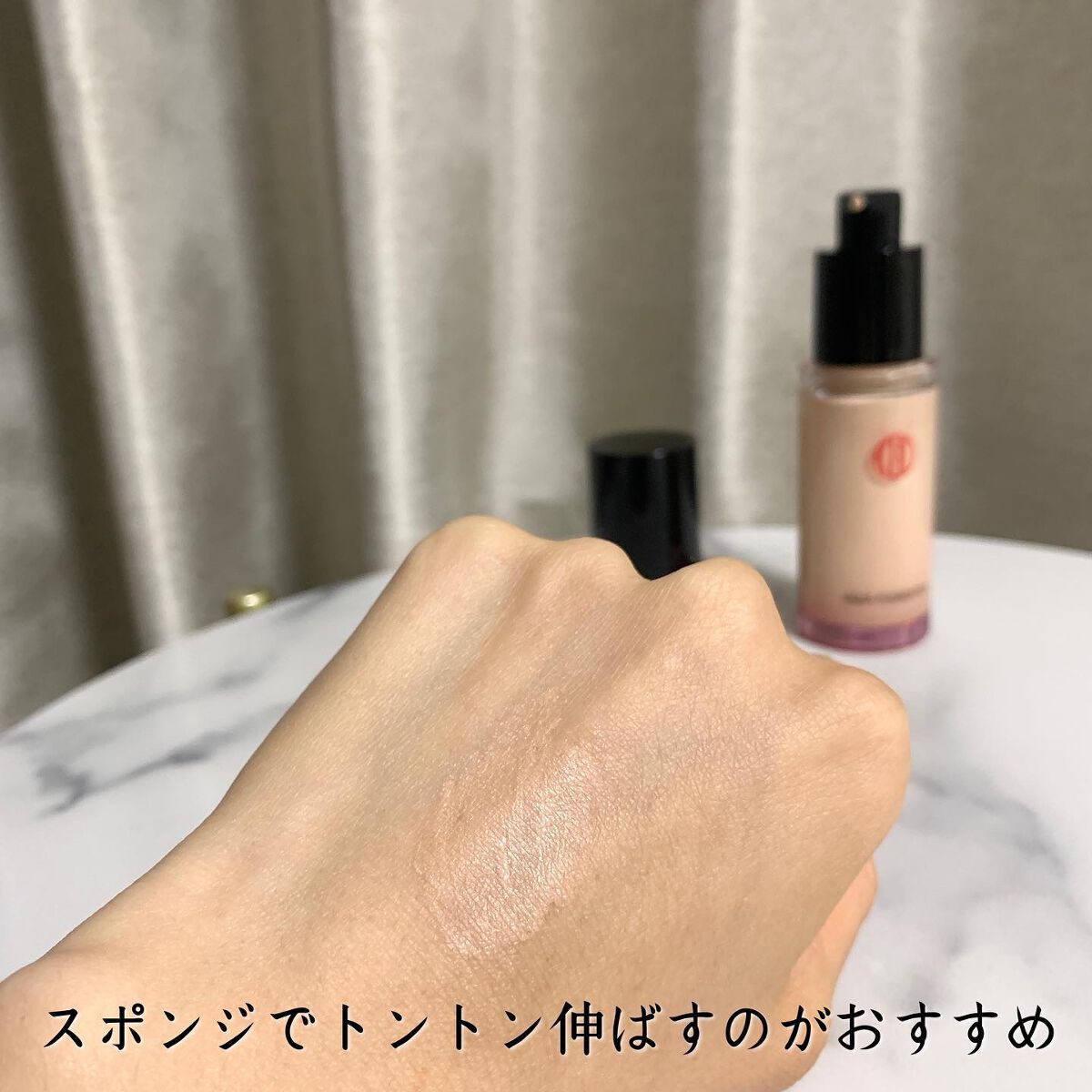 マイファンスィー アクアファンデーション/Koh Gen Do/リキッドファンデーションを使ったクチコミ(4枚目)