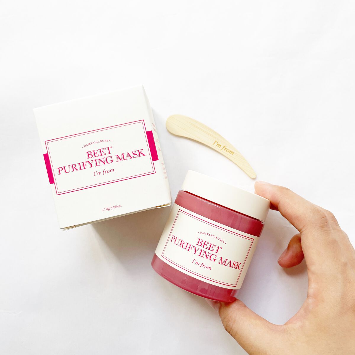 ビーツピュリファイングフェイスマスク/I'm from/洗い流すパック・マスクを使ったクチコミ(2枚目)