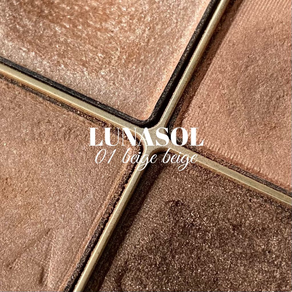 スキンモデリングアイズ/LUNASOL/アイシャドウパレットを使ったクチコミ(1枚目)