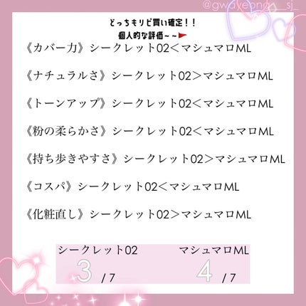 シークレットビューティーパウダー/キャンメイク/プレストパウダーを使ったクチコミ(9枚目)