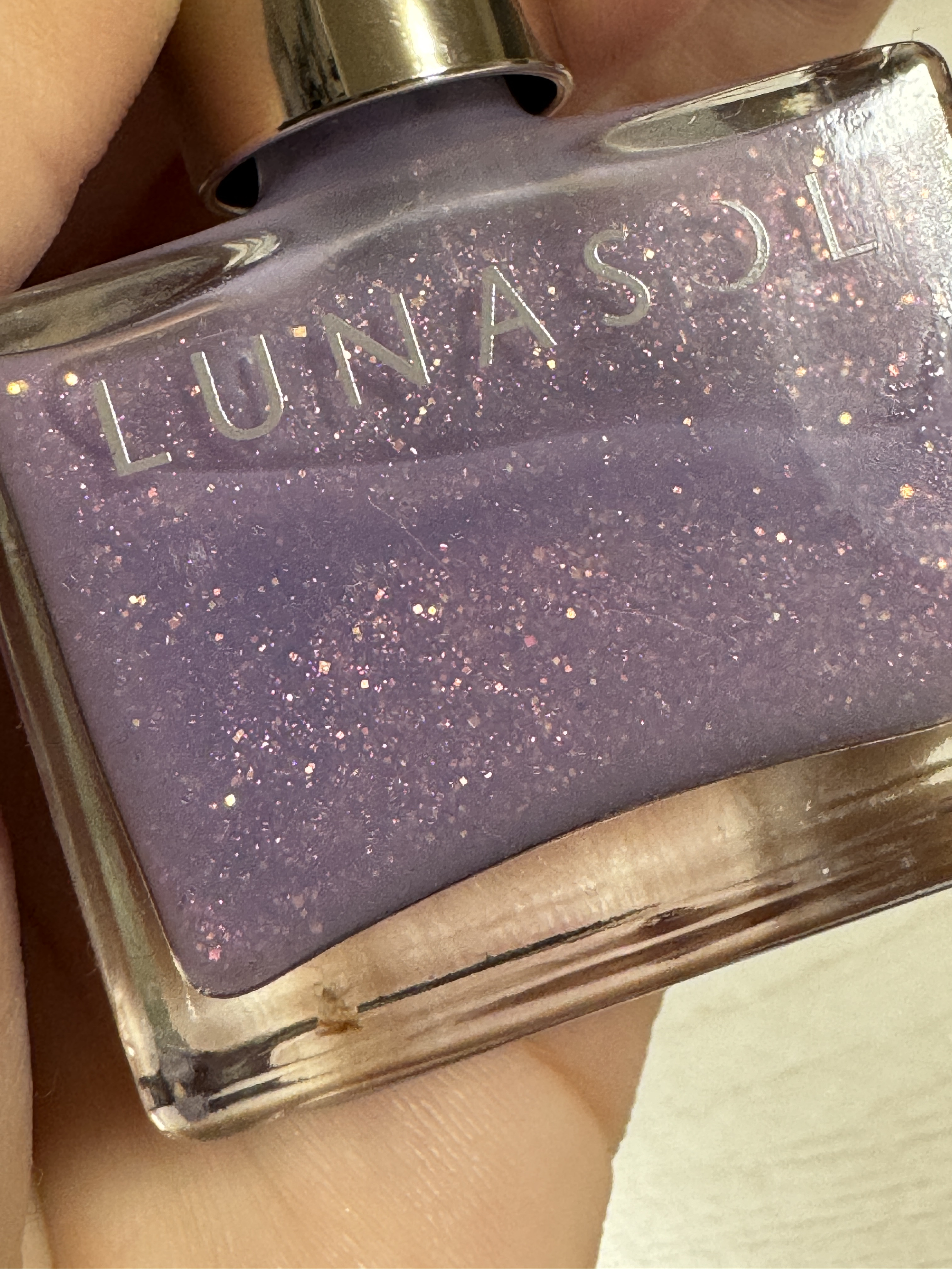 ルナソル ネイルポリッシュ EX46 Lilac Prism/LUNASOL/マニキュアを使ったクチコミ（2枚目）