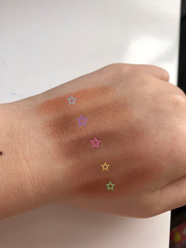 UR GLAM　BLOOMING EYE COLOR PALETTE/U R GLAM/アイシャドウパレットを使ったクチコミ（2枚目）