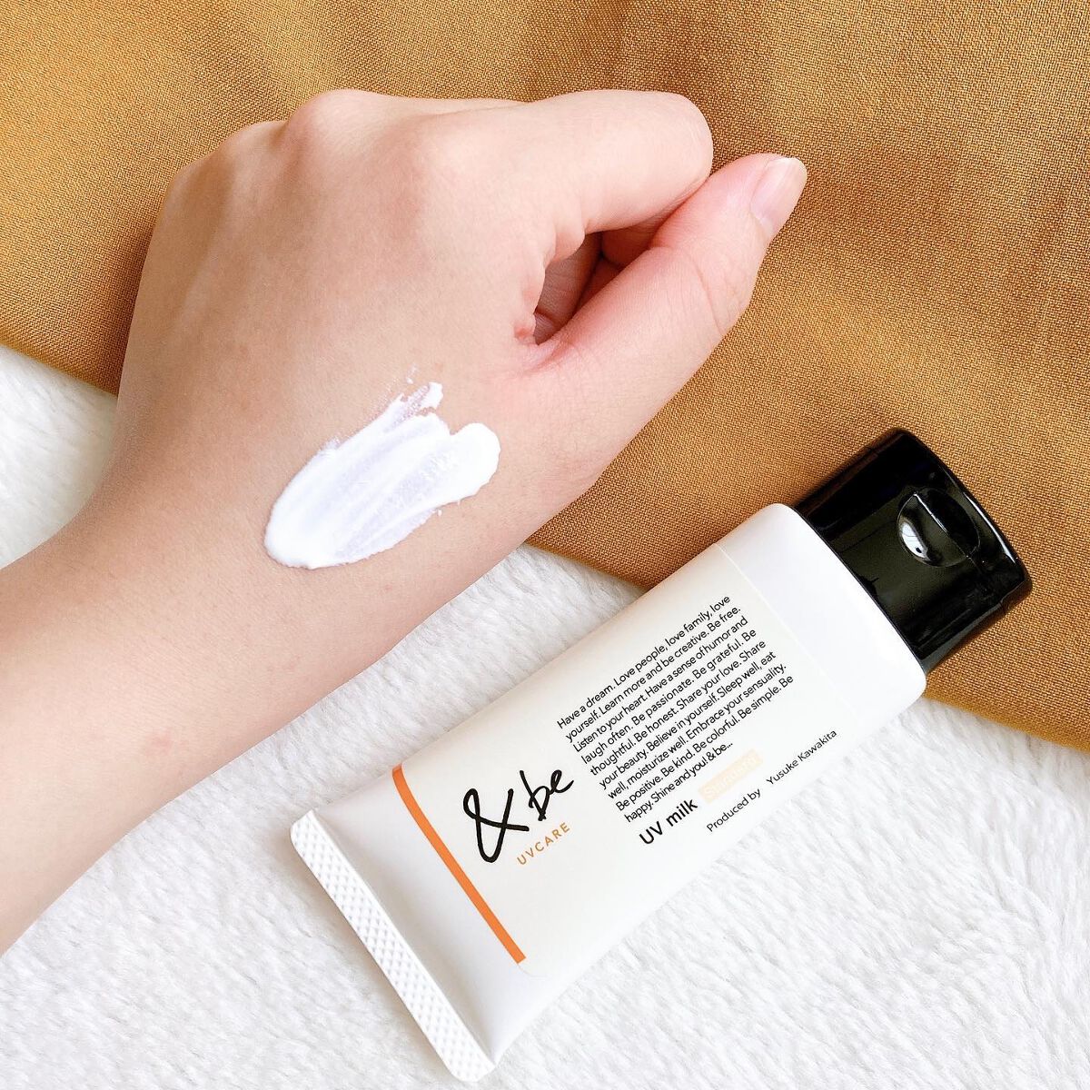 &be UVミルク/&be/日焼け止めミルクを使ったクチコミ(3枚目)