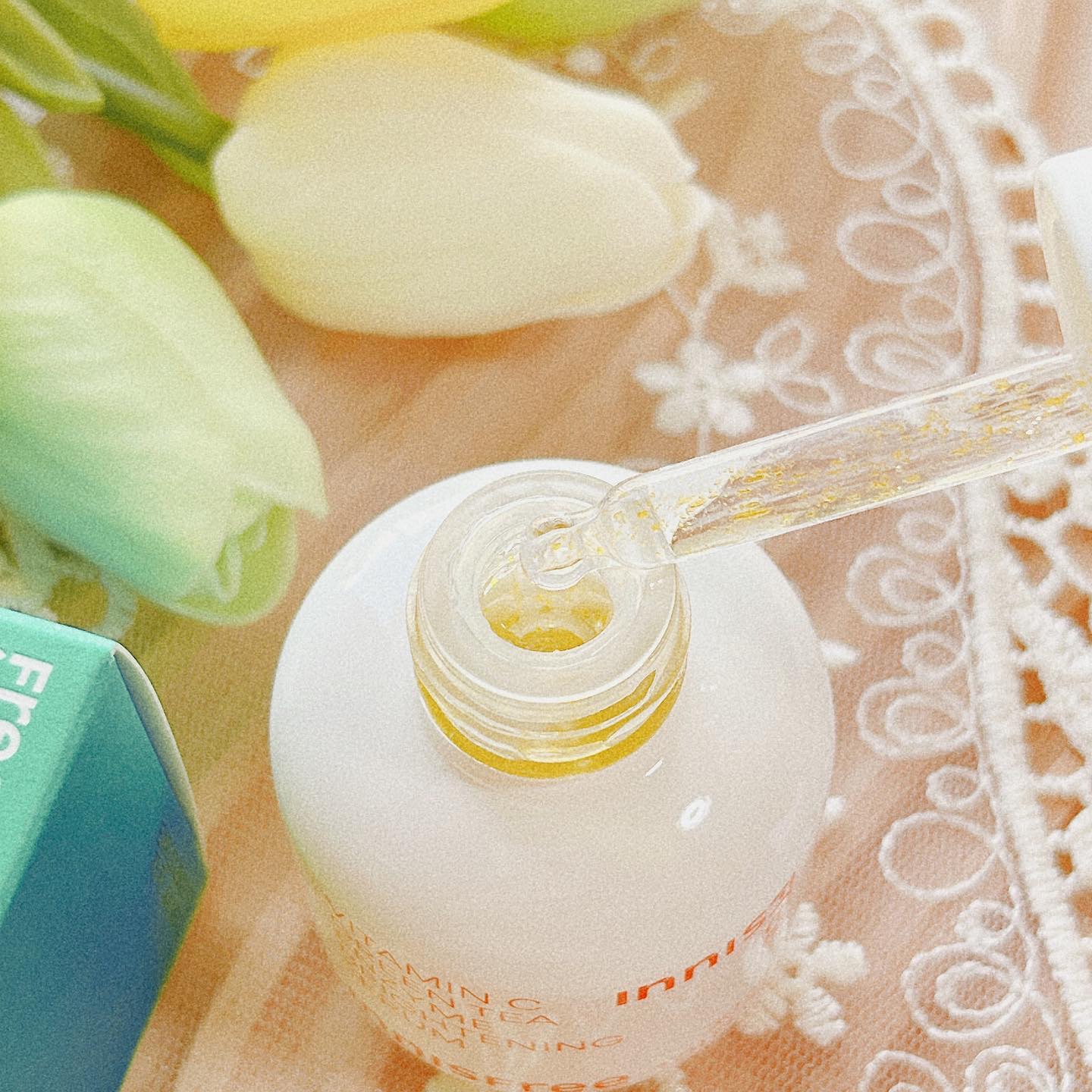 ビタC　グリーンティーエンザイム　ブライト　セラム/innisfree/美容液を使ったクチコミ（3枚目）