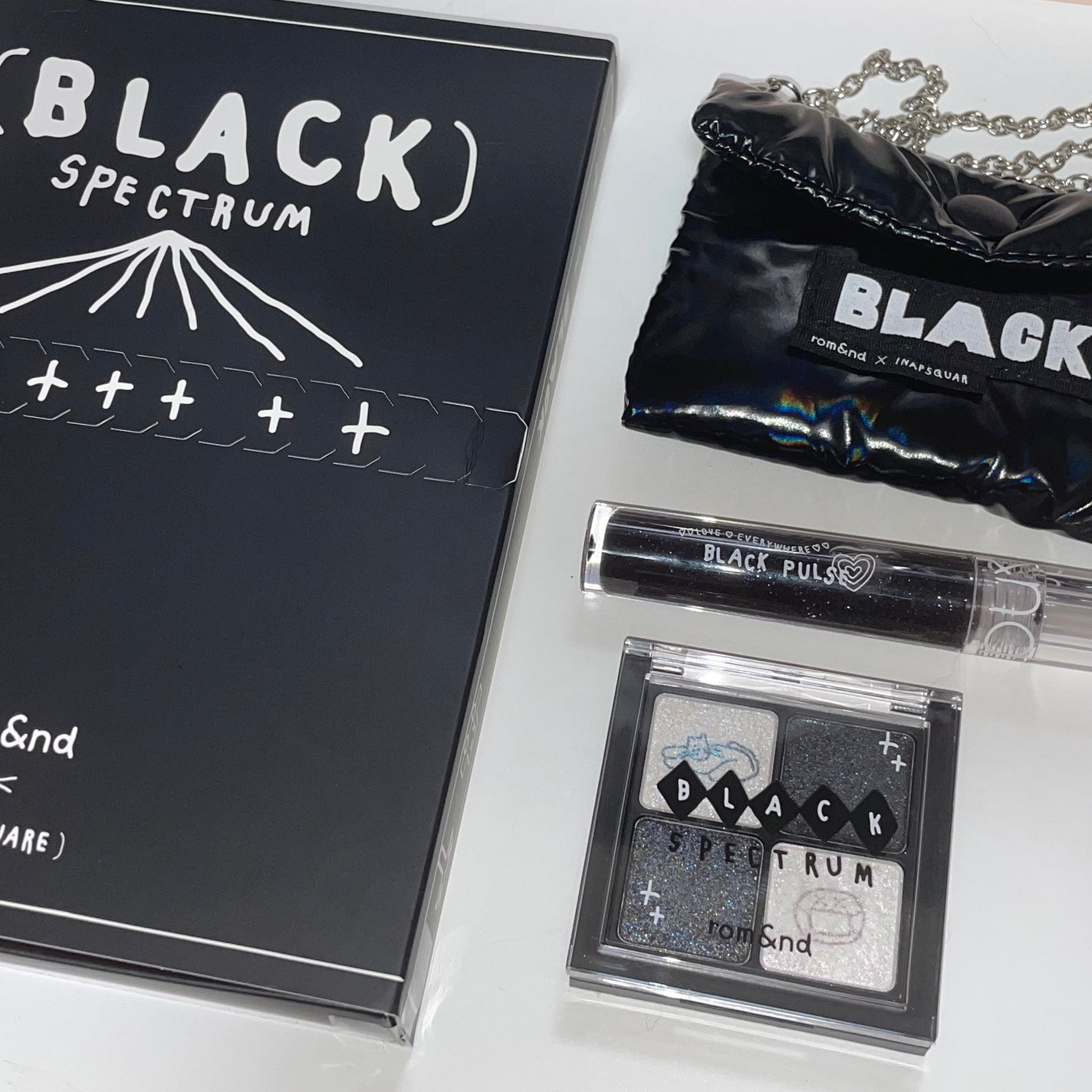 ブラックスペクトラムエディション(rom&nd×INAPSQUARE)/rom&nd/メイクアップキットを使ったクチコミ(8枚目)