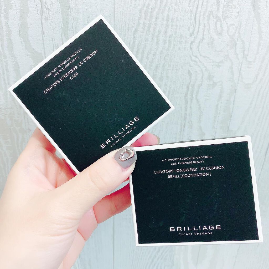 クリエイターズ ロングウェア UV クッション/ブリリアージュ/クッションファンデーションを使ったクチコミ(2枚目)