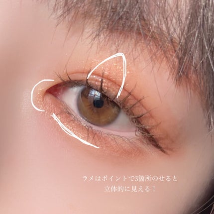 ジューシーピュアアイズ/キャンメイク/アイシャドウパレットを使ったクチコミ(5枚目)