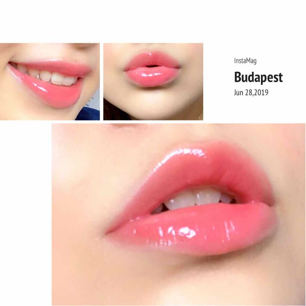 グレイズバームリップ/excel/口紅を使ったクチコミ(2枚目)