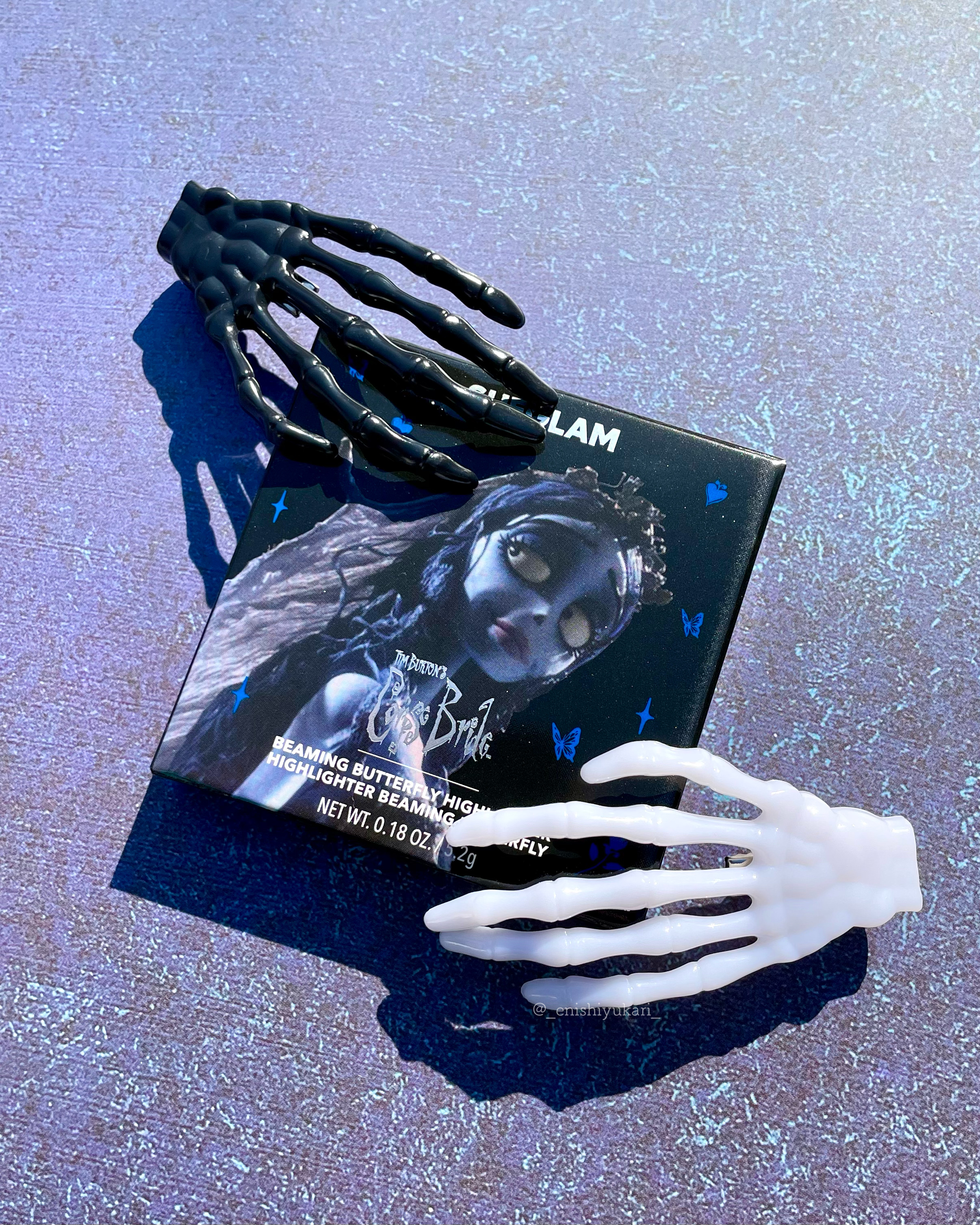 BEAMING BUTTERFLY ハイライター/SHEGLAM/パウダーハイライトを使ったクチコミ（2枚目）