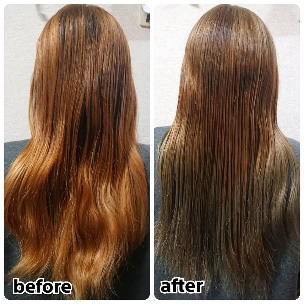 カラーリングミルク【旧】/パルティ/ヘアカラーを使ったクチコミ(5枚目)