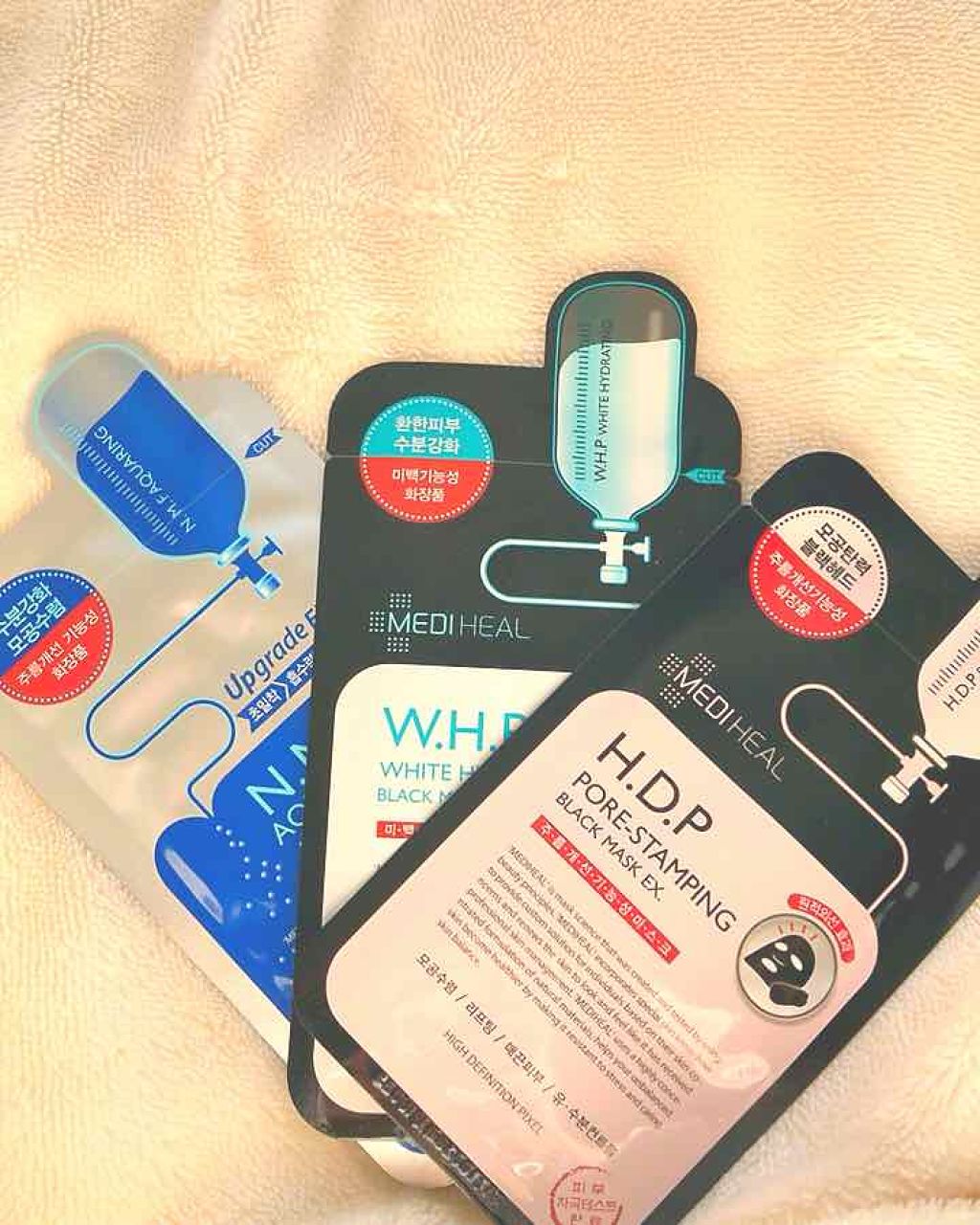 N.M.FアクアアンプルマスクJEX/MEDIHEAL/シートマスク・パックを使ったクチコミ（2枚目）