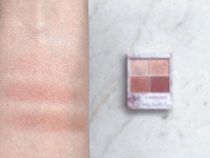 シルキースフレアイズ/キャンメイク/アイシャドウパレットを使ったクチコミ(3枚目)