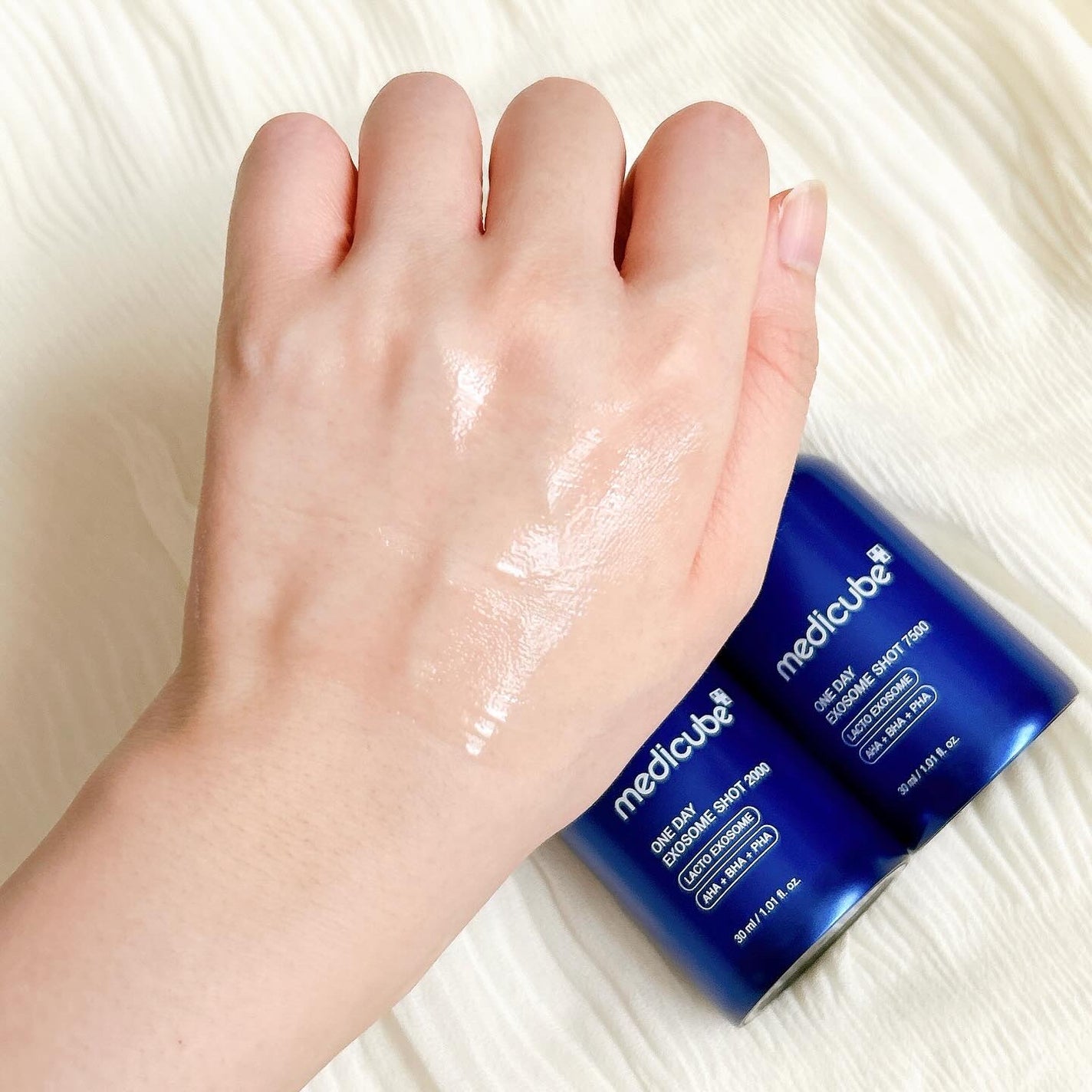 ゼロ1DAYエクソソームショット2000/MEDICUBE/美容液を使ったクチコミ(5枚目)