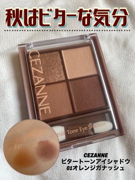 ビタートーンアイシャドウ/CEZANNE/パウダーアイシャドウを使ったクチコミ(1枚目)