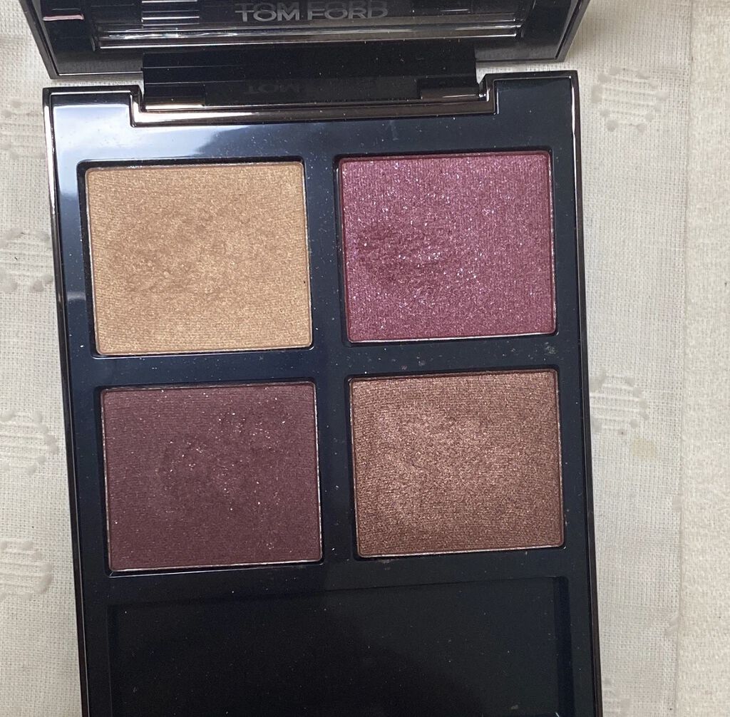 アイ カラー クォード 06 バーニッシュド アンバー/TOM FORD BEAUTY/アイシャドウパレットを使ったクチコミ（1枚目）