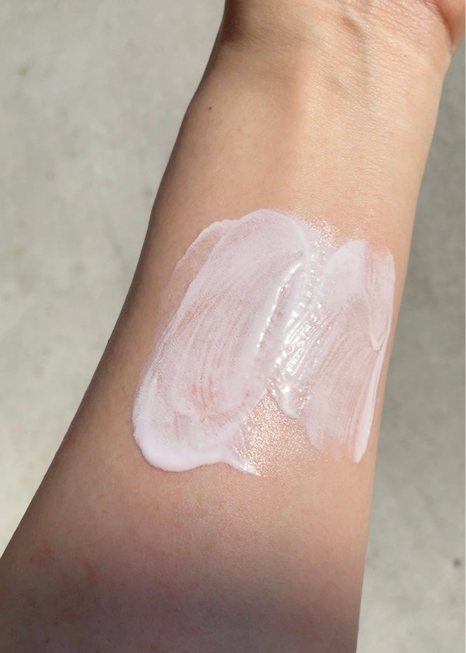 ハートピンクトーンアップサンクリーム/celimax/日焼け止めクリームを使ったクチコミ(4枚目)