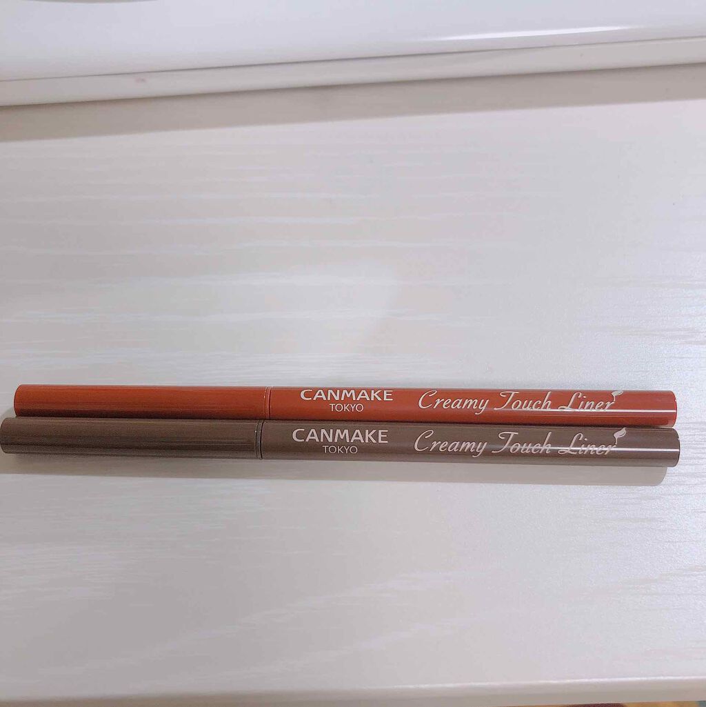 クリーミータッチライナー/キャンメイク/ジェルアイライナーを使ったクチコミ(1枚目)