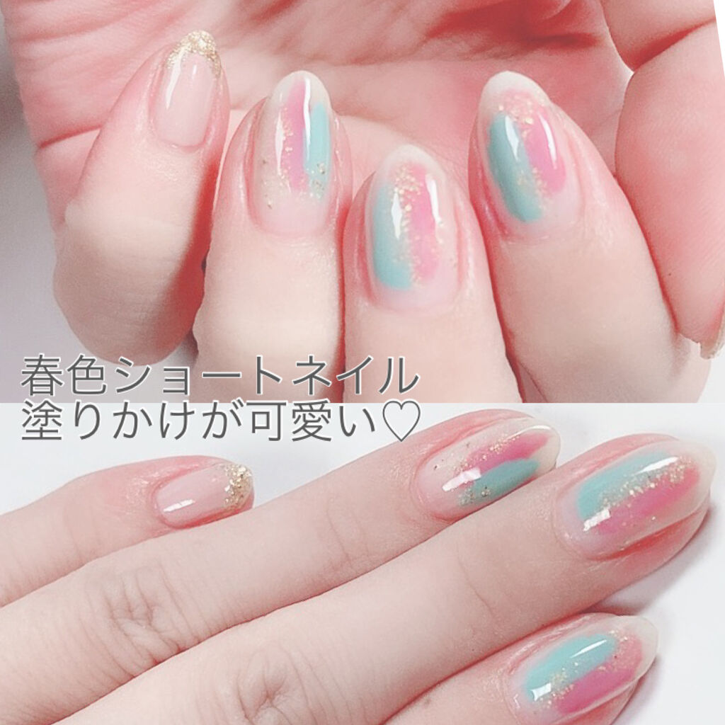 ネイル エナメル ちふれを使った口コミ チビ爪ネイル 塗りかけが可愛い ほぼちふ By Yukiko ゆき姉 敏感肌 Lips