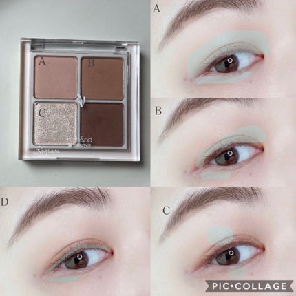 ベターザンアイズ 韓服エディション/rom&nd/アイシャドウパレットを使ったクチコミ(4枚目)