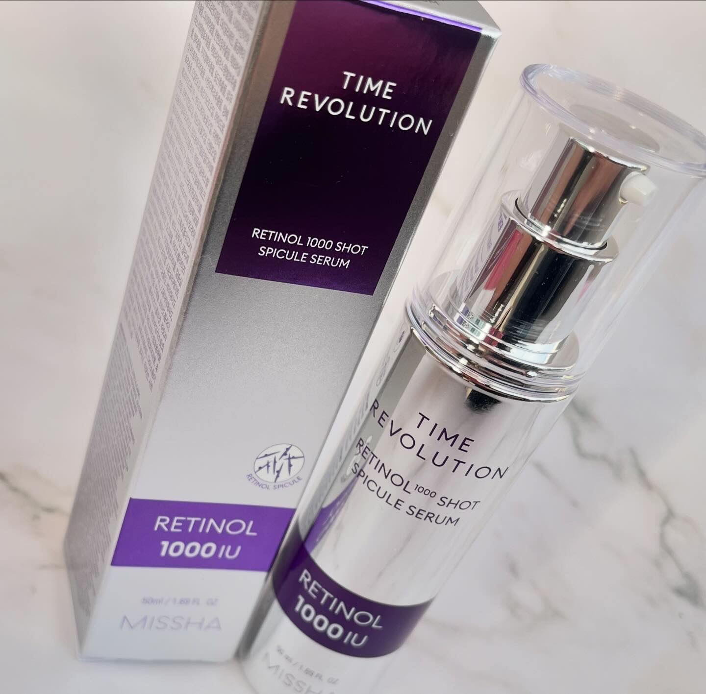 ミシャ タイムレボリューション レチ500ショット美容液/MISSHA/美容液を使ったクチコミ（3枚目）
