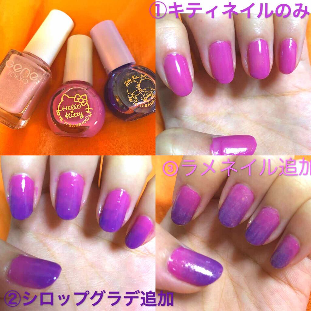 サンリオネイル/DAISO/マニキュアを使ったクチコミ(1枚目)