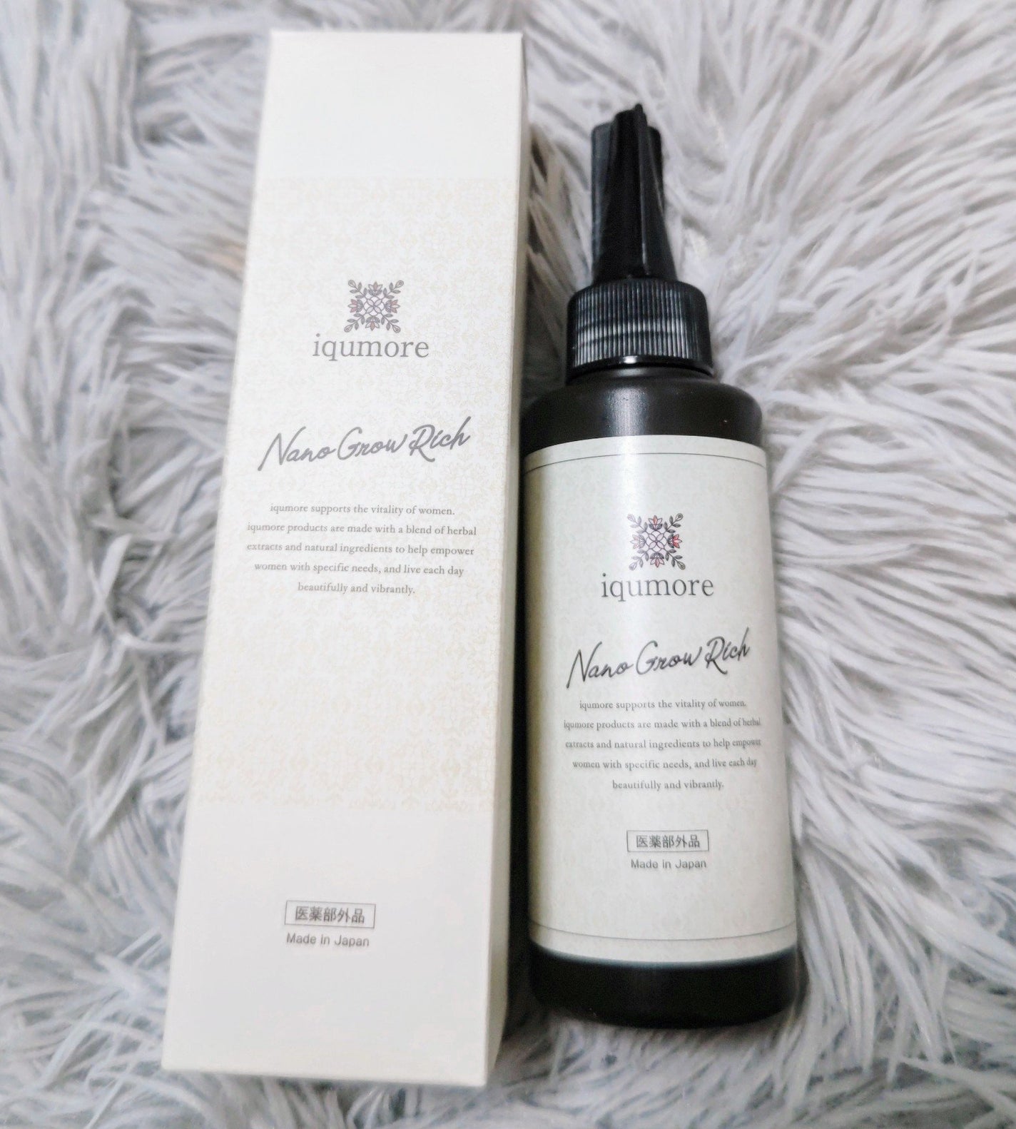 ナノグロウリッチ/iqumore/頭皮ローションを使ったクチコミ(1枚目)