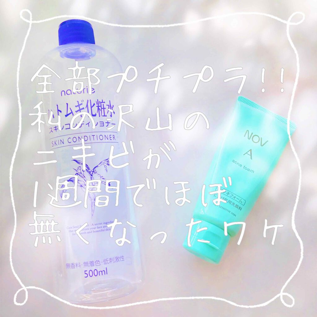 ハトムギ化粧水(ナチュリエ スキンコンディショナー R )/ナチュリエ/化粧水を使ったクチコミ（1枚目）