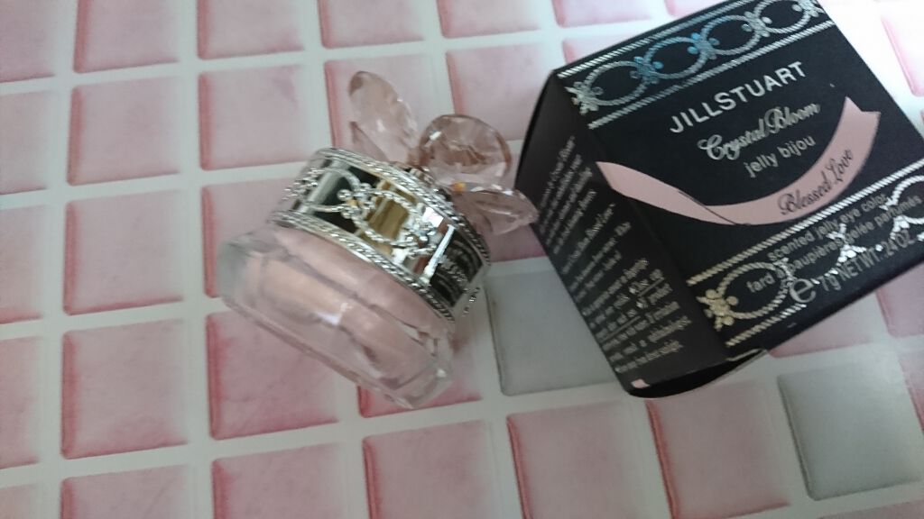 ジルスチュアート クリスタルブルーム ジェリービジュー 08 Blessed Love/JILL STUART/ジェル・クリームアイシャドウを使ったクチコミ（1枚目）