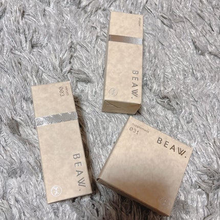 スターターBOX/BEAW./スキンケアキットを使ったクチコミ(1枚目)