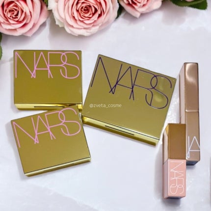 オーガズム アフターグロー リップスティック & ミニリキッドブラッシュデュオ/NARS/メイクアップキットを使ったクチコミ(1枚目)