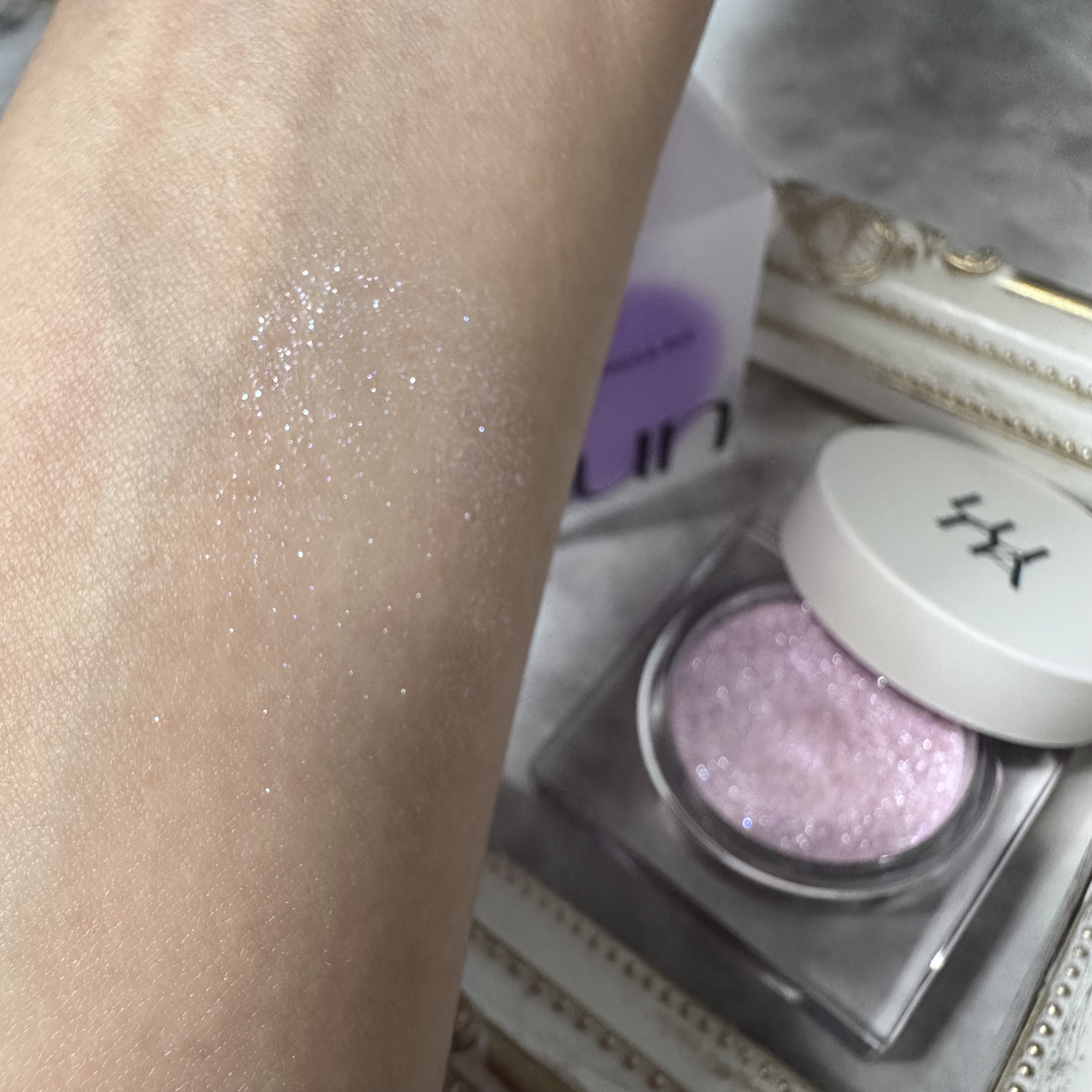 ライティングアップフォーミュラポット/LUNA/グリッターを使ったクチコミ（3枚目）