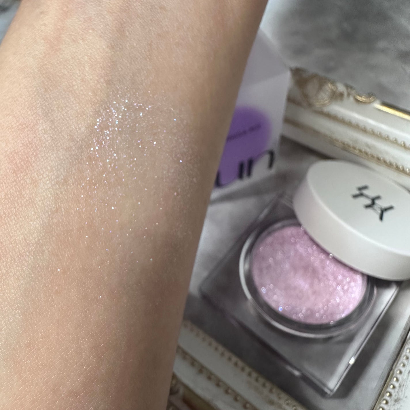 ライティングアップフォーミュラポット/LUNA/グリッターを使ったクチコミ(3枚目)