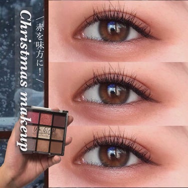 UR GLAM　BLOOMING EYE COLOR PALETTE/U R GLAM/パウダーアイシャドウを使ったクチコミ（1枚目）