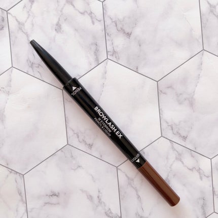 ブロウラッシュEX ウォーターストロング Wアイブロウ(ペンシル&リキッド)/ブロウラッシュ/アイブロウペンシルを使ったクチコミ(3枚目)