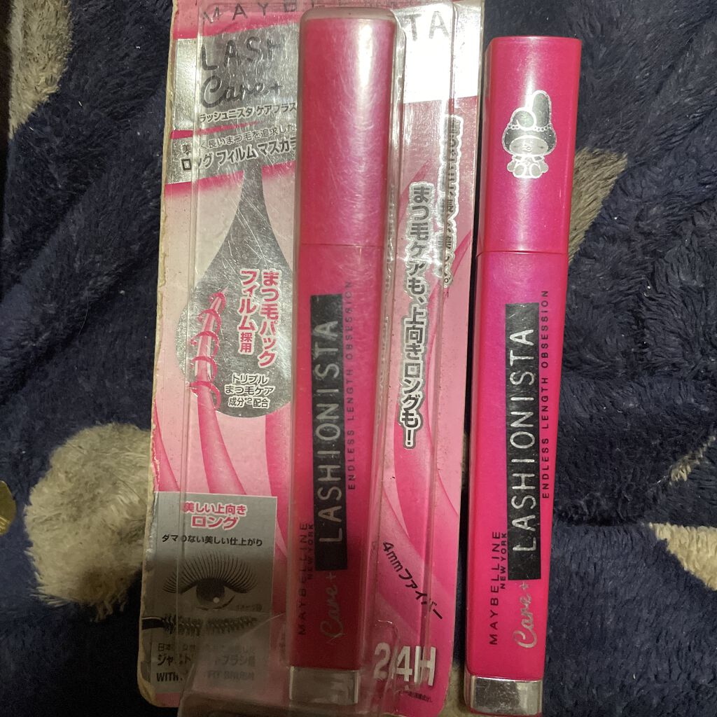 ラッシュニスタ ケアプラス 01 ブラック/MAYBELLINE NEW YORK/マスカラを使ったクチコミ（1枚目）