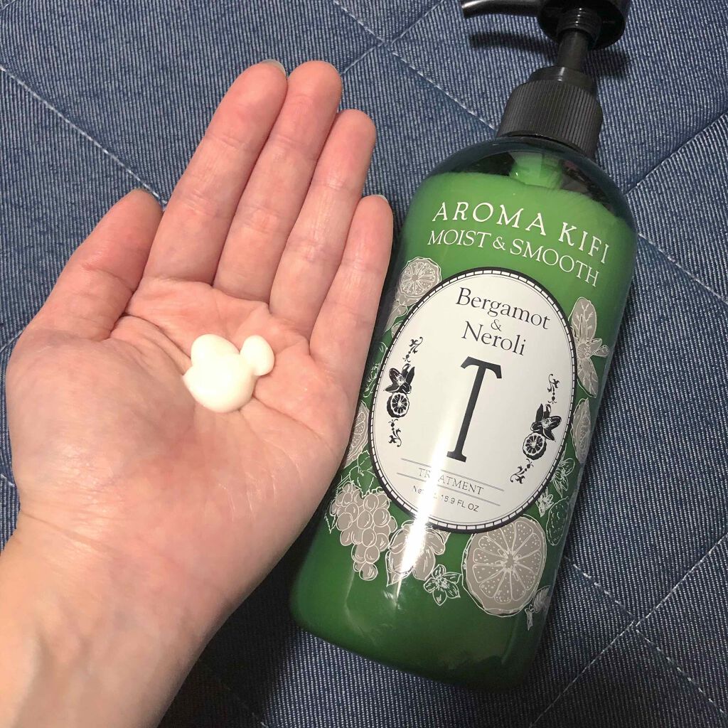 モイスト&スムースシャンプー/トリートメント/AROMA KIFI/シャンプー・コンディショナーを使ったクチコミ(1枚目)