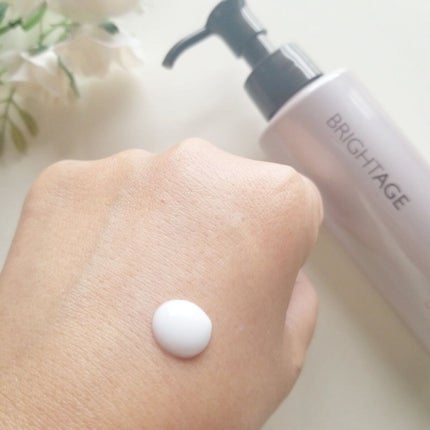 クリア ミルククレンジング/BRIGHTAGE/ミルククレンジングを使ったクチコミ(4枚目)