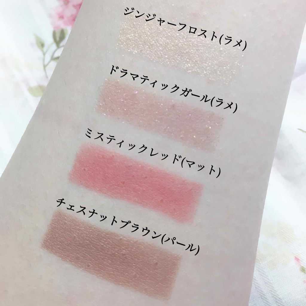 カスタムシャドウ/ドーリーウインク/単色アイシャドウを使ったクチコミ（2枚目）