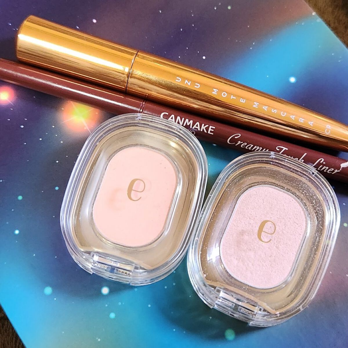 ダイヤモンドシリーズ 星空リキッドアイシャドウ/ZEESEA/リキッドアイシャドウを使ったクチコミ（1枚目）