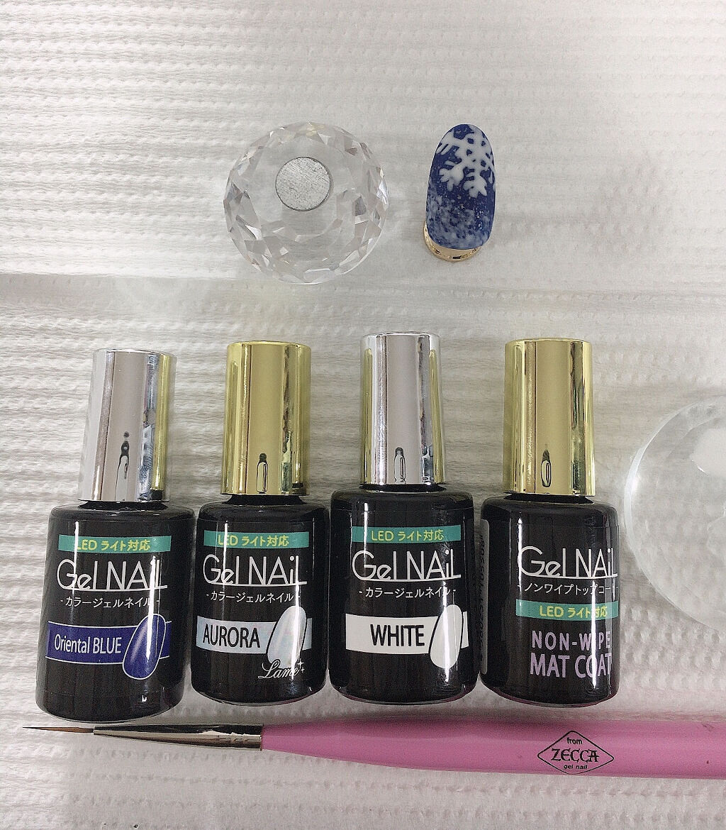 ジェルネイル（ライト対応）/セリア/ジェルネイルを使ったクチコミ（2枚目）