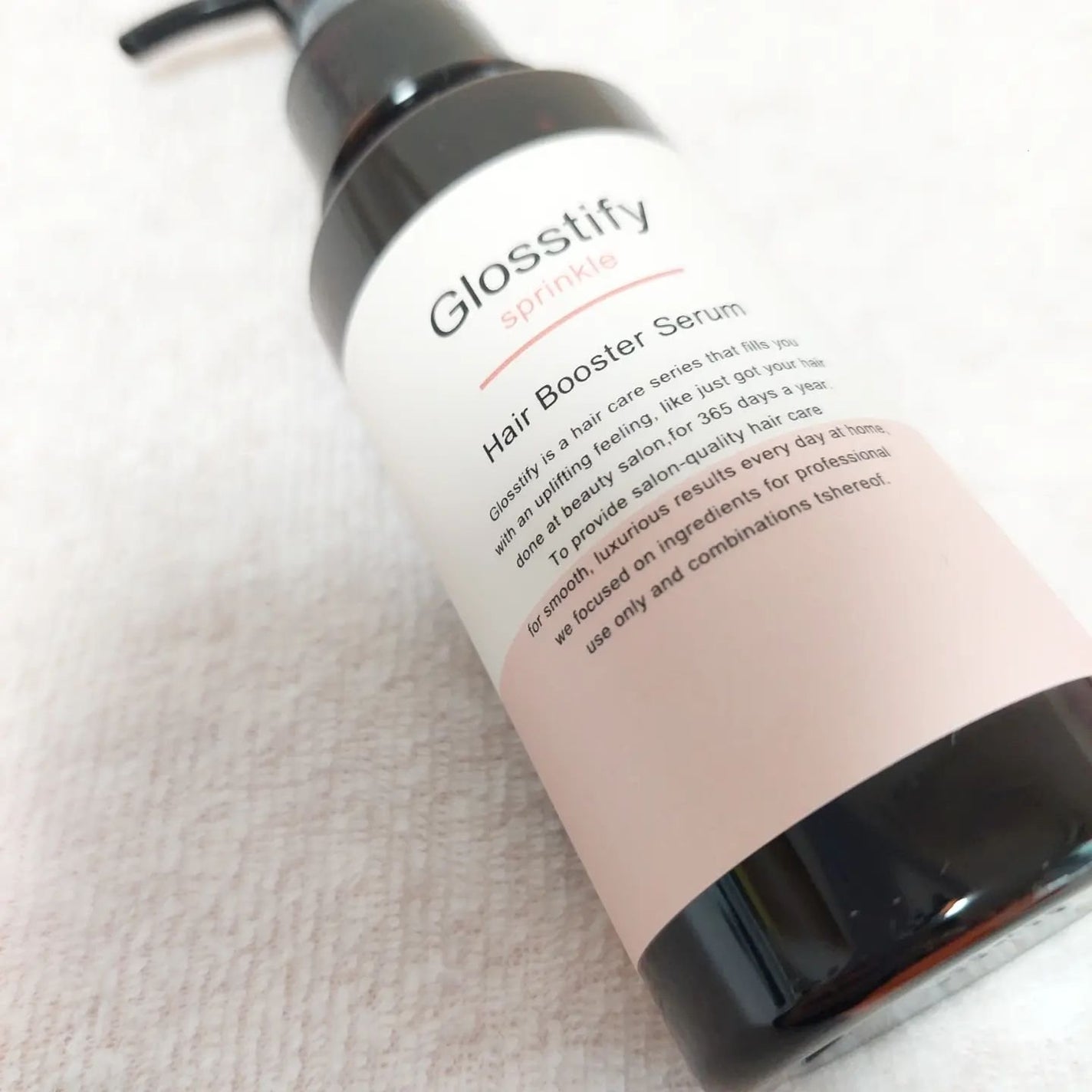 Sprinkle/Glosstify/洗い流すヘアトリートメントを使ったクチコミ(1枚目)