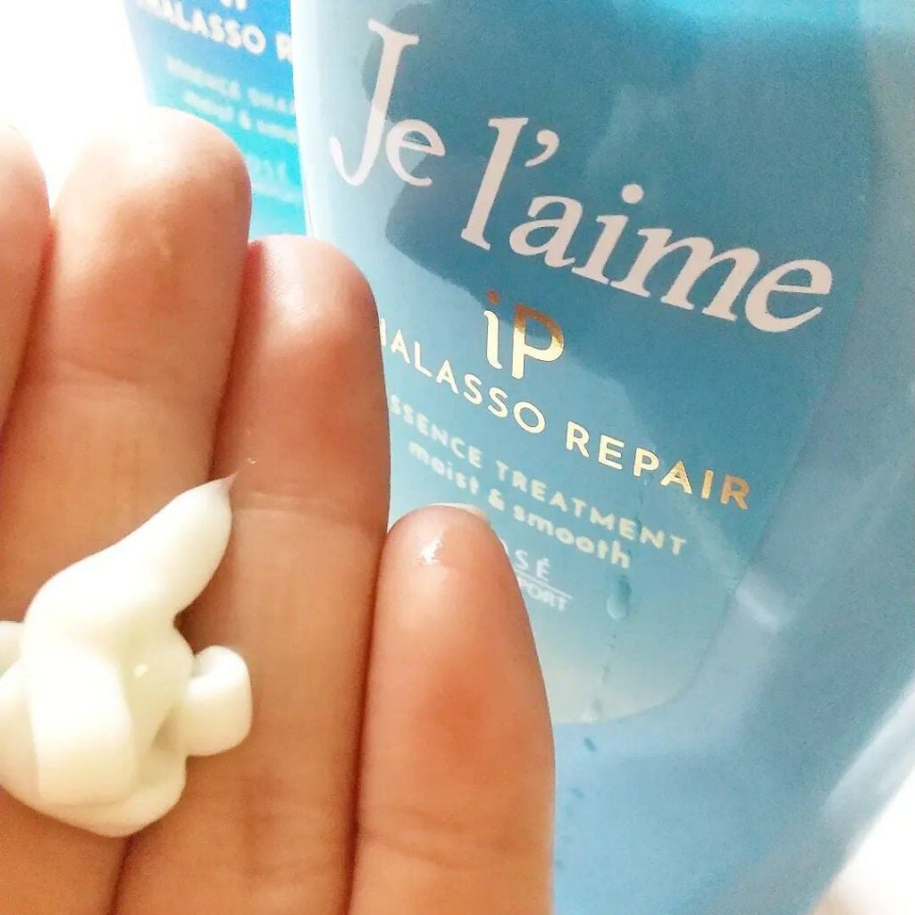 iP タラソリペア 補修美容液シャンプー/補修美容液トリートメント (ディープモイスト)/Je l'aime/市販シャンプーを使ったクチコミ(5枚目)